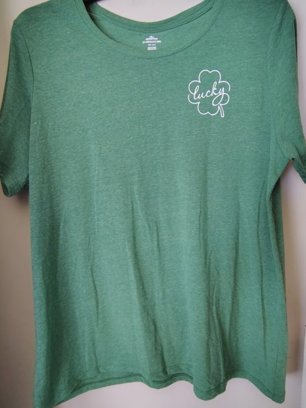 Way to Celebrate Women's St. Patrick's Day T-Shirt size XXL(20)